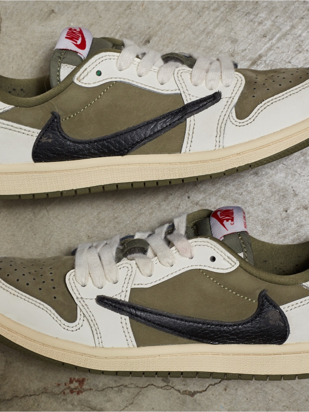 Nike x Travis Scott Air Jordan 1 Retro Low OG SP PS ‘Reverse Olive’